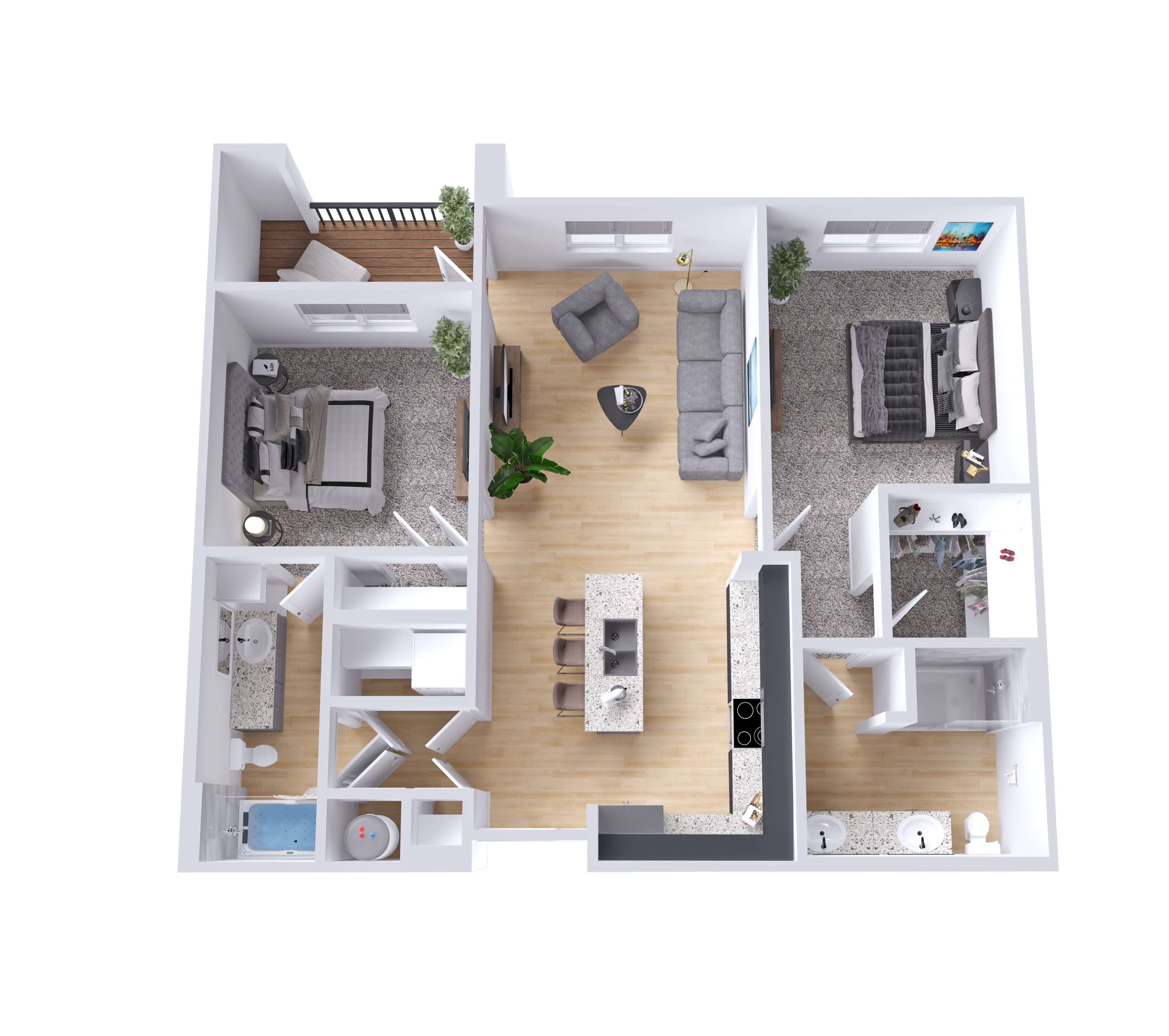 Blanco - 3D Plan