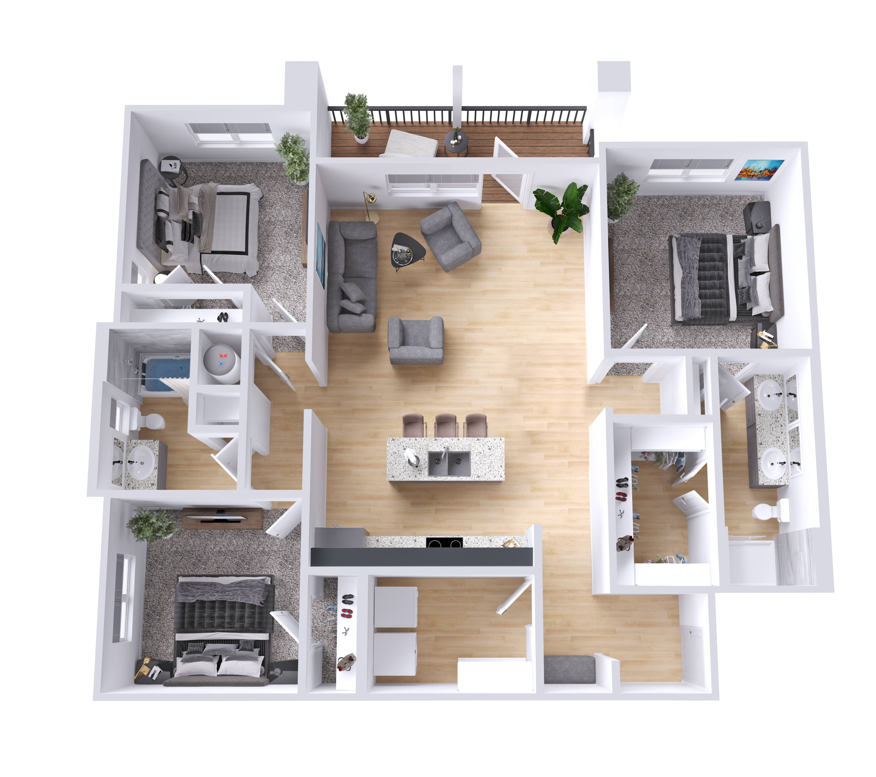 Colorado - 3D Plan