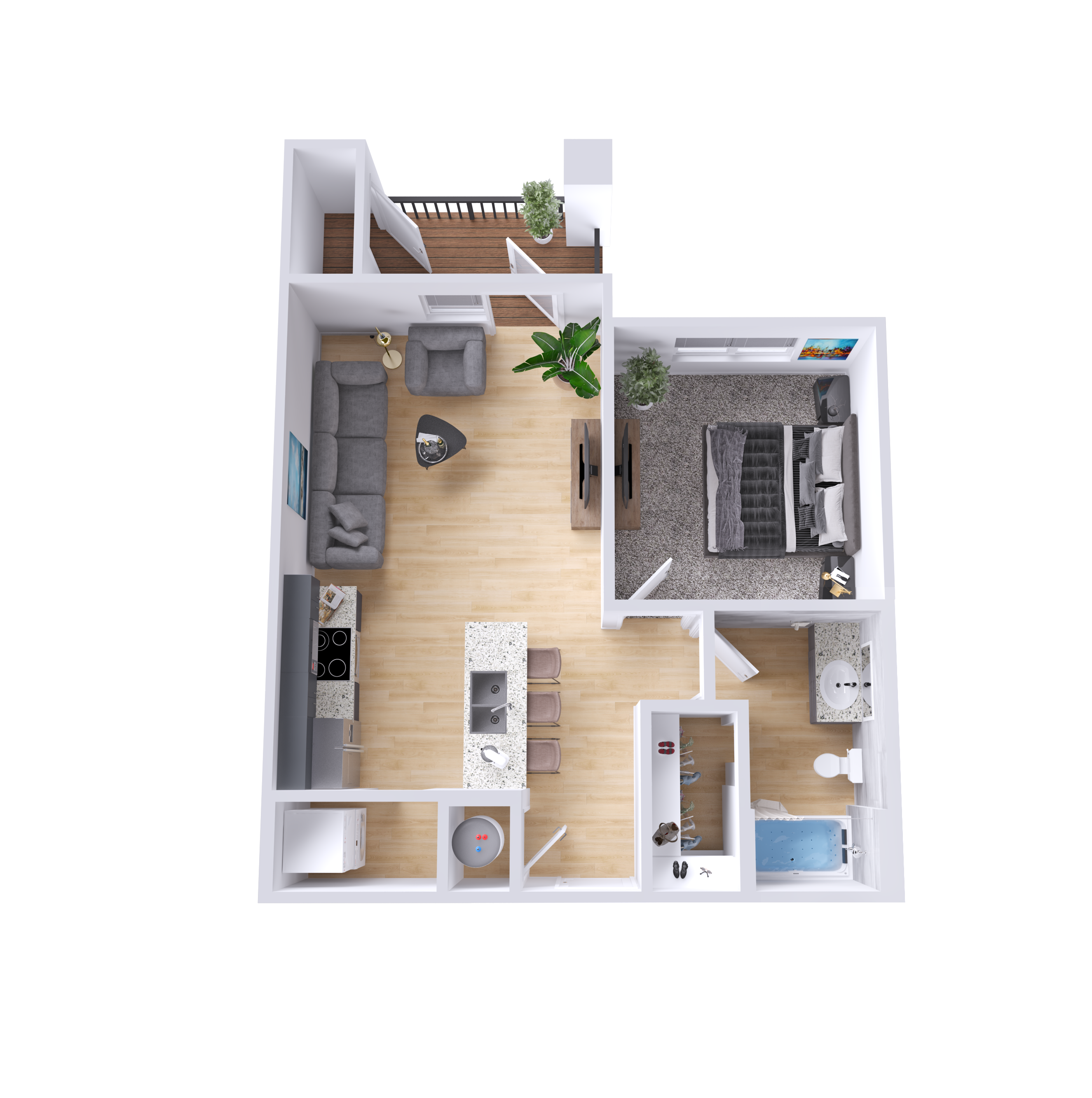 Comal - 3D Plan