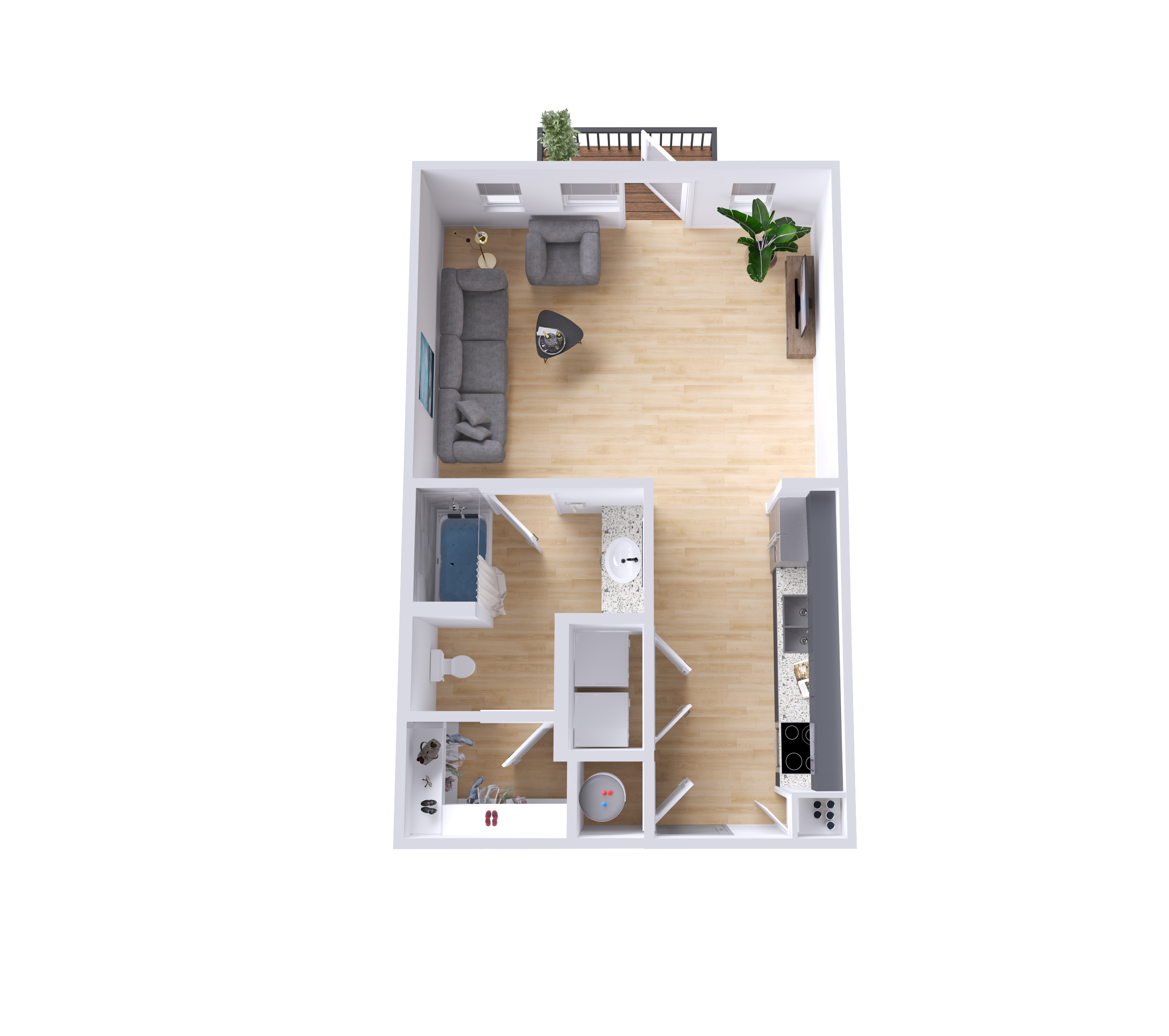 Pedernales - 3D Plan