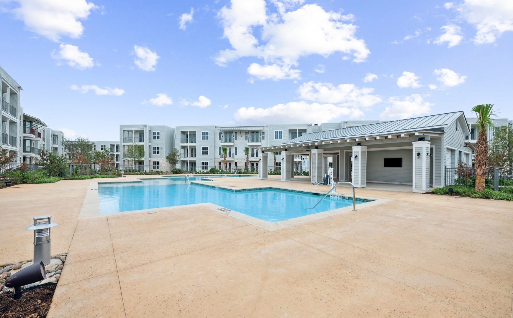 the pool at The Legacy at Veramendi