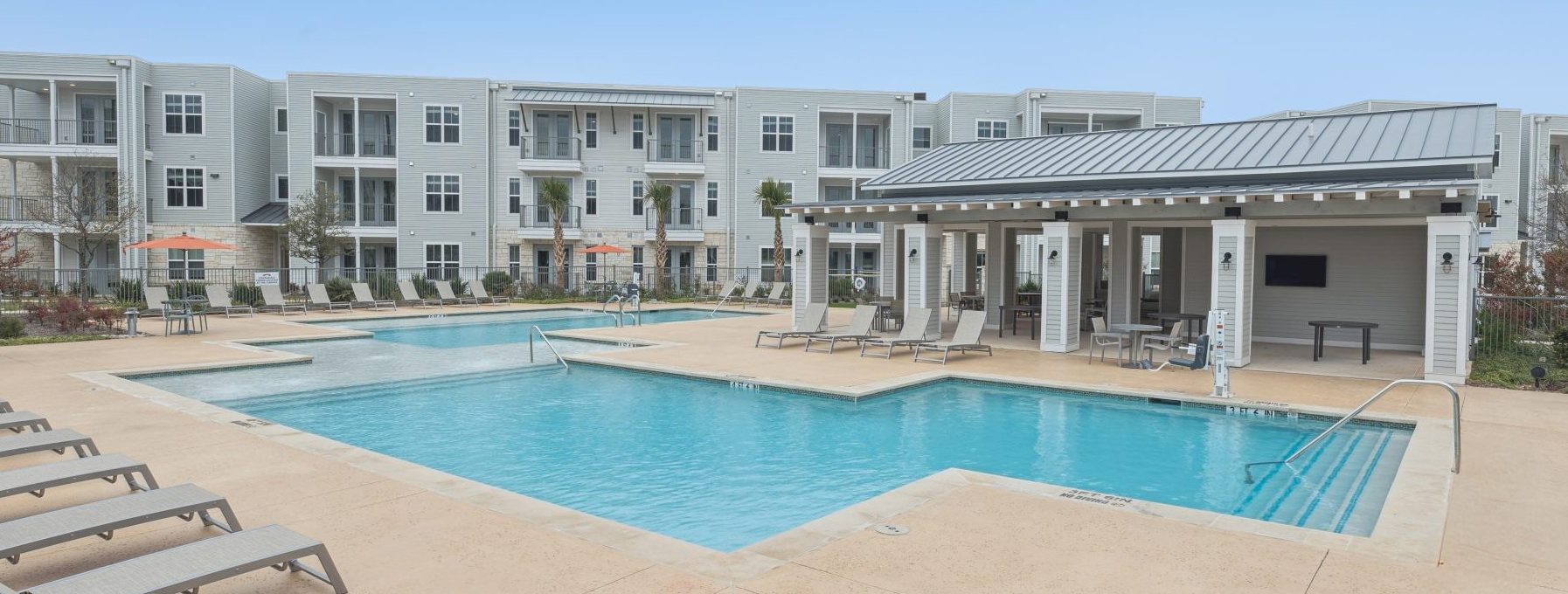 the pool at The Legacy at Veramendi