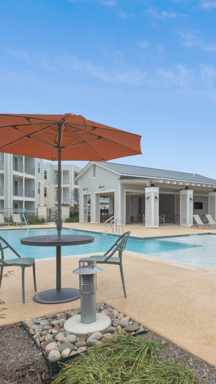 the pool at The Legacy at Veramendi