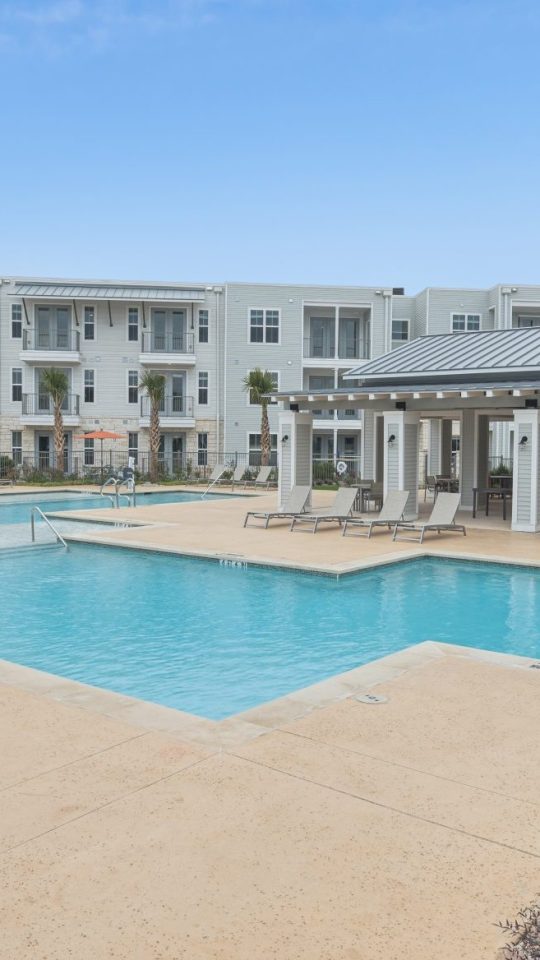 the pool at The Legacy at Veramendi